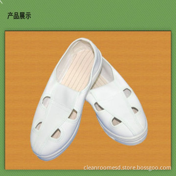 Anti Dust Womens Esd Cleanroom Anti Static Safety Shoes Footwear With Four Eyes
